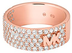 Bandring für Damen von Michael Kors aus 925er Silber, rosé mit Zirkonia