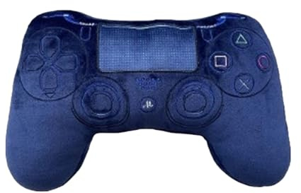 HÔMADICT PlayStation Kissen, Controller, dekoratives Zubehör, weich und flauschig, 40 x 40 cm, offizielles Lizenzprodukt