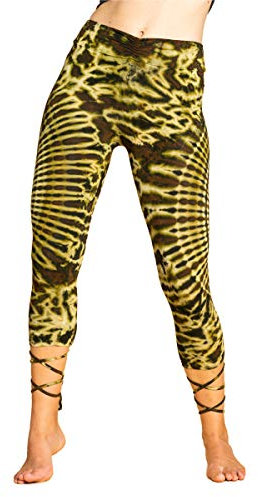 PANASIAM Leggings lace-up 3/4 TD14 Olive, S