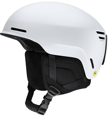 Smith Method Helmet – Adult Snowsports Helmet with MIPS Technology + Zonal Koroyd Coverage – Lightweight Protection for Skiing & Snowboarding – for Men & Women – Matte White, Small