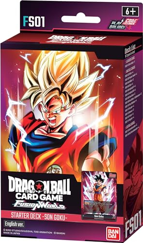 Bandai Dragon Ball Super CG: Starter Deck – Fusion World (FS01) | Sammelkartenspiel | ab 6 Jahren | 2 Spieler | 30 Minuten Spieldauer