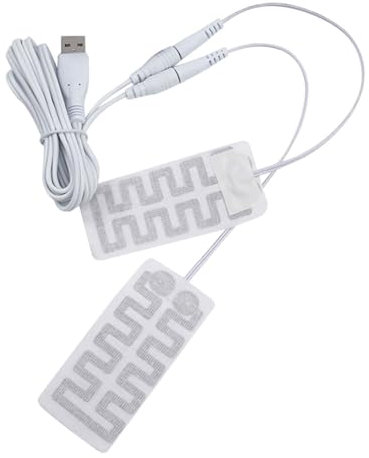 USB-beheizte Handschuhe – 0,025 kg Heizkissen | Handschuhe Heizstück | USB-Handschuhheizung | Hand-Fußwärmer für Winter kaltes Wetter, Handschuhe, Kleidungsstücke, Westen, Taille und Bauchmuskeln