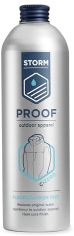 STORM Apparel Proofer 500ml | Wash-in Waterproof Solution To Restore Water Repellent Properties to Outdoor Clothing and Gear | PFAS-Free