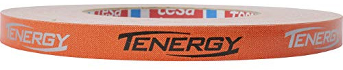 Butterfly Side Tape Tenergy Orange - 12mm Width - Side Tape to Protect The Edges of Your Rubber and Blade for Table Tennis/Ping Pong Paddles - Available in 10m (20 Rackets) and 50m (100 Rackets)