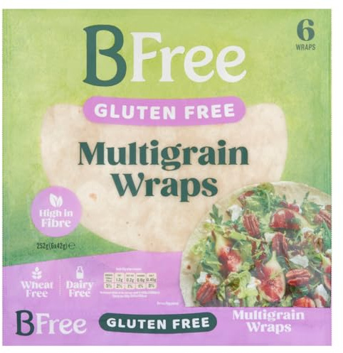 BFree Multi-Grain Wraps, 252g