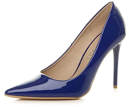 AJVANI high Heel Pointed Court smart Party Work Shoes Pumps Size 6 39