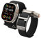 Spigen DuraPro Flex Armband Entwickelt für Apple Watch Ultra 2/1 49mm, Serie 10 46mm und Serie 9/8/7/6/5/4/SE 45mm,44mm - Schwarz