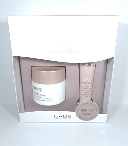 Babe Healthy Aging+ Pack Multi Azione 50 ml + Tenditore Occhi & Labbra 15 ml