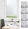 LYSEL Scheibengardine Bogenmuster (Bx H) 64,8cm * 90cm reinweiß/Weiß