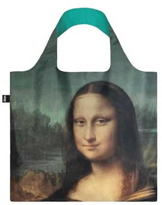 LOQI Mona Lisa, Einkaufstasche, Unisex, für Erwachsene, verschiedene, Mehrfarbig