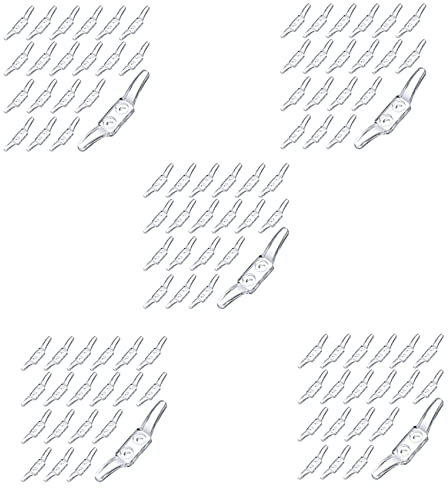 Gathukila 100 Stück Jalousienschnur, Sicherheitsklammer für Jalousien, Seil, Klampe für , Jalousien, Vorhänge, Schatten, Seile