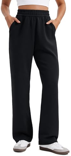 CRZ YOGA SoftAura Straight Leg Sweatpants 28 Black X-Small