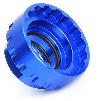 Kettenblatt Direktmontage Verschlussring,Leicht Fahrrad Kettenblatt Montage Reparatur Werkzeuge Robust Kurbelgarnitur Montageh?lsen aus Aluminiumlegierung f?r M7100 M8100 M9100