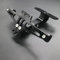 RIKCAT Kennzeichenhalter, für Yam-aha YZF-R 125 2008-2021 Motorrad Kennzeichenhalter, Einstellbarer Winkel Motorrad Fender Eliminator Halter,A