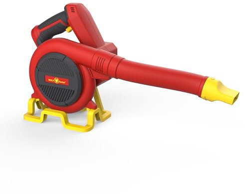 Wolf Garten - Soffiatore per foglie a batteria, con effetti sonori e soffiatore, giocattolo per bambini dai 3 anni in su