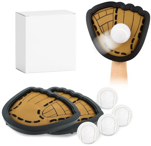 Adecortalk Outdoor Pool Beach Toys for Kids Outdoor Yard Backyard Game for Adult and Family, Toss and Catch Ball Set with 2 Paddles 4 Sticky Balls, Outside Toys Game for Kids 3 4 5 6 7 8+ Year Old
