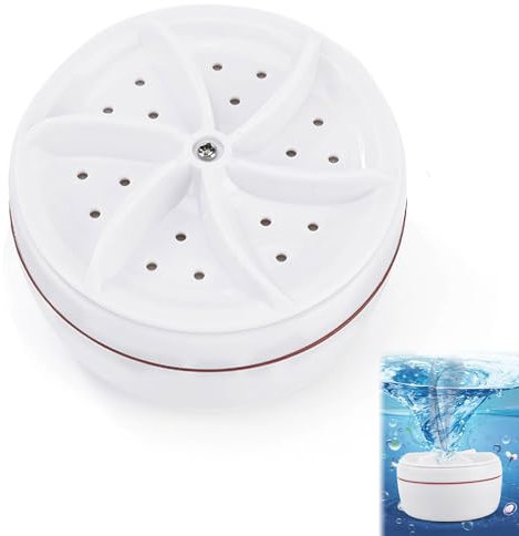 Mini Waschmaschine Portable Washing Machine Ultraschall Turbo Waschmaschine mit USB Schnittstelle Mini Turbo Washer Reisewaschmaschine Tragbare Waschmaschine für Reisen Camping Geschäftsreise