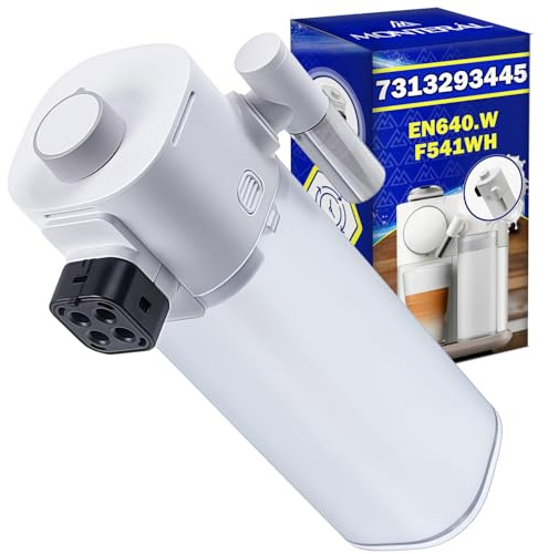 Milchbehälter Rapid Cappuccino Systems mit dem Originalcode 7313293445 für Delonghi für Nespresso Gran Lattissima Kapsel Kaffeemaschine EN640.W F541WH - Garantie 10 Jahre - MONTERAL