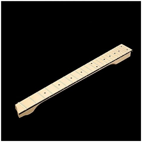 DIY gitarrhals Hals för huvudlös gitarr 25 band lönn massiv reservdel