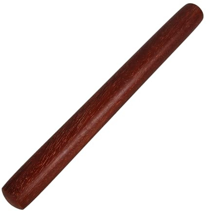 OSALADI Regla de Tai Chi Sólida de Madera Natural, Palo de Ejercicio para Práctica de Artes Marciales y Entrenamiento Diario en Interiores y Exteriores