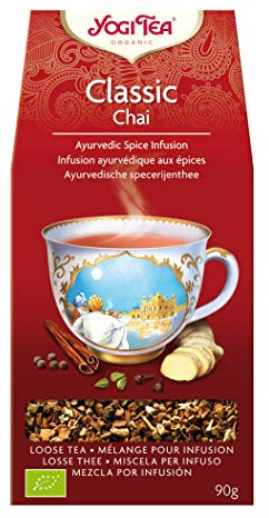 Yogi Tea Chai classique 90 g (lot de 8)