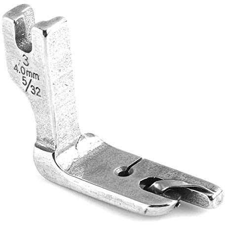Hilitand needle plate for serger industrial machine 3a5, Rolled Hem Foot, Pressure Foot, Sewing Presser Foot, Universal Industrial Sewing Machine Presser Foot(4.0mm)