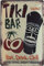 Generisch Blechschild 20 x 30 cm gebogen The Tiki Bar Hawaii Cocktails Aloha Eat Drink Chill Deko Geschenkschild