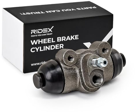 RIDEX 277W0197 Radbremszylinder Trommelbremse Radzylinder Hinten Kompatibel mit BMW 3 Limousine E36 3 Limousine E30 3 Cabrio E30 3 Touring E30