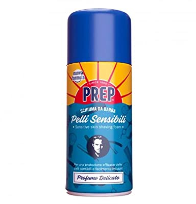 Prep Schiuma Da Barba Pelli Sensibili 300 ml.SET DA 3 PEZZI