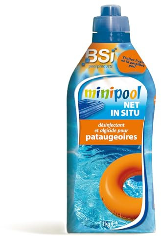 BSI - Manutenzione dell'acqua - senza cloro, speciale per piccole piscine - Mini piscina - 1 kg