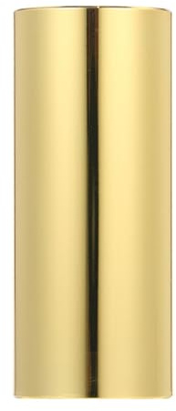 ACOGEDO Premium 60MM Stainless Steel and Glass Guitar Slide Bars for Guitar, Bass, Banjo, and Ukulele - Finger Slides for String Instruments (Gold)