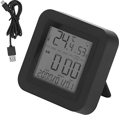 WIFI Intelligent Hygrometer Termometer Infraröd fjärrkontroll för Smart Home DC5V