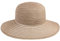 Mayser Janell Hanf Rollbarer Schlapphut Damenhut Strohhut Strandhut Sommerhut Sonnenhut Hanfhut Hut Damen - Made in The EU Sommer Frühling-Sommer - One Size beige
