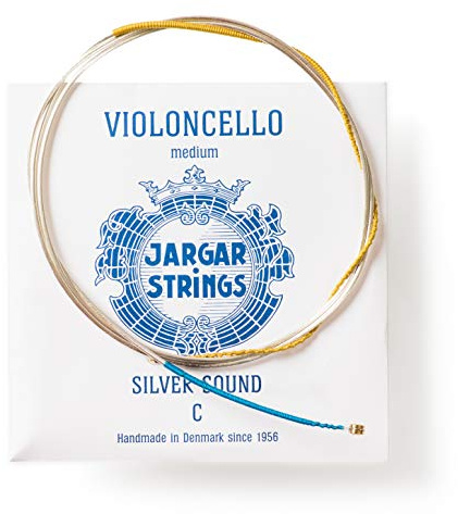 JARGAR Ce-CCMS Cello Classic C-strängsilver, medium (1,69 mm) för cello