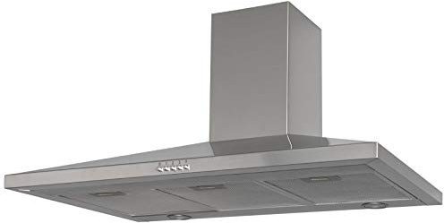 SIA CHL100SS 100cm Stainless Steel Chimney Cooker Hood Kitchen Extractor Fan