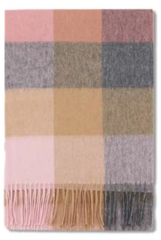 LumiSyne Hiver Écharpe à Carreaux Pour Femmes Hommes Écharpe En Laine Avec Frange Motif à Plaid Tartan Classique Léger Chaud Écharpe En Cachemire Longue Écharpe Pashmina Épaissie Châle Etoles