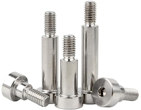 Shoulder Screws M4, 304 Stainless Steel Shoulder Bolts, Plug Limit Screw, Round Head Bearing Bolt, Inner Hex Positioned Stripper Bolts