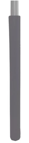 We Pad It Safety Pole Pad, 6 FT Tall, 1” Thick Foam, Weatherproof, UV-Resistant, Hook/Loop Closure, Pickleball Pole Pad