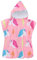 DKDDSSS Toalla de Baño con Capucha de Niños, Toalla de Playa para Niños, Poncho con Capucha, Toalla Infantil con Capucha, para Niñas Niños de 2 a 8 años (60X60cm)