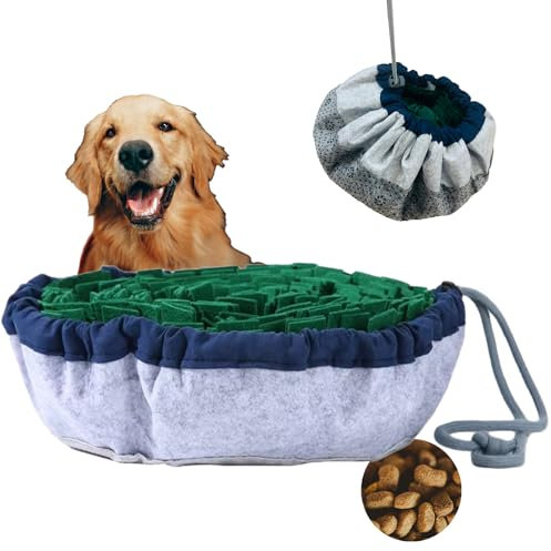 TAOYAOYAO Schnüffelteppich Hund Hundespielzeug Intelligenz Intelligenzspielzeug Denkspiele für Hunde Dog Toys Schnüffelspielzeug Schnüffelmatte Beschäftigung Hund