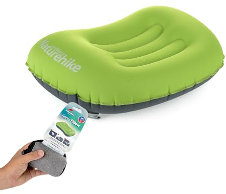 Naturehike Oreiller gonflable de voyage ultra léger en TPU - Forme de U - Pour l'extérieur et le camping - Avec soutien optimal
