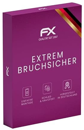 atFoliX Protection Écran Film de verre en plastique compatible avec Wortmann Terra Pad 1007 Verre film protecteur, 9H Hybrid-Glass FX Protection Écran en Verre trempé de plastique