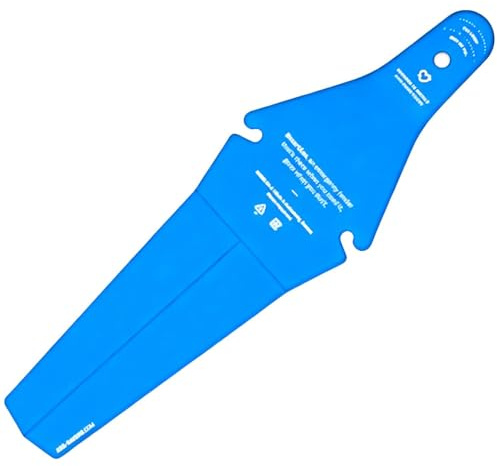 Ousuwo Lot de 2 garde-boue universels pour vélo – Garde-boue arrière léger et réglable pour montagne, route | Protection contre les éclaboussures par tous les temps, selle compacte montée sur tige de