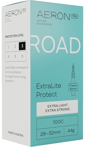 Aeron Road Extralite Protect Presta 42 Mm Inner Tube 700C