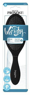 Franck Provost Wet & Dry - Spazzola districante per capelli secchi/bagnati (Colore casuale)