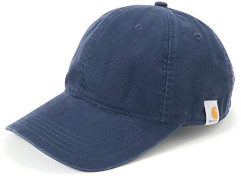 Carhartt Men's Cotton Canvas Cap, Navy, One Size