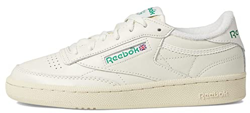 Reebok Damen Club C Sneaker, Kreide Alabaster Glen Green, 39 EU