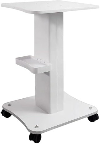 Kalolary Beauty Salon Trolley Tragbar Wagen mit Ablagefach & Universal Wheel Gerätewagen Friseur Rollwagen für Schönheitsinstrument