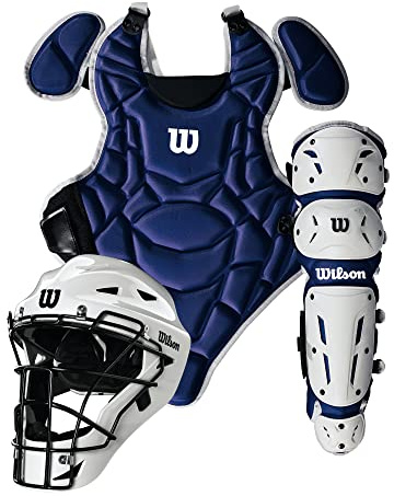 EvoShield Ez Gear2 Kit de Equipo de Receptor Set, Unisex-Teen, Azul Cobalto