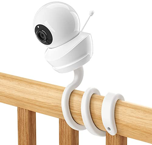 Aulbilly Soporte flexible de giro para monitor de bebé de vídeo de Babysense